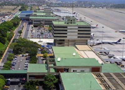توقف پروازها در مهم ترین فرودگاه بین المللی ونزوئلا