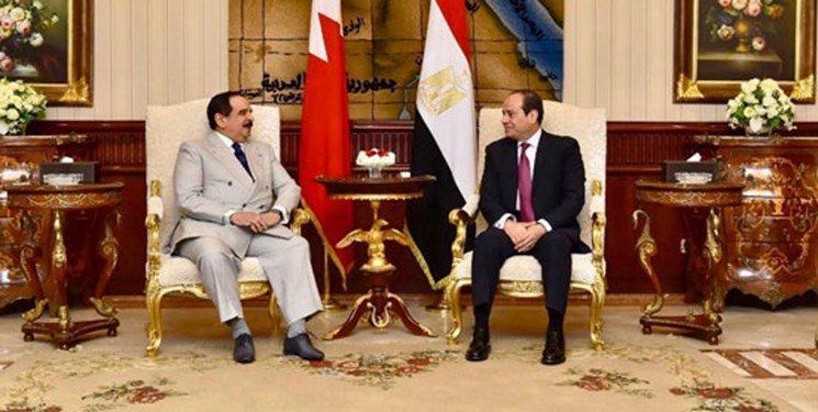 شاه بحرین به دیدار السیسی رفت