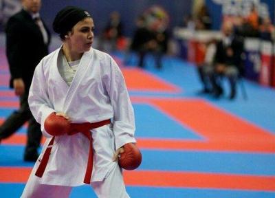 سارا بهمنیار تنها فینالیست ایران در روز نخست کاراته وان ژاپن، حسن نیا و عسگری در رده بندی