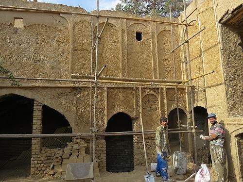 شروع مرمت خانه تاریخی خطیبی در سمنان