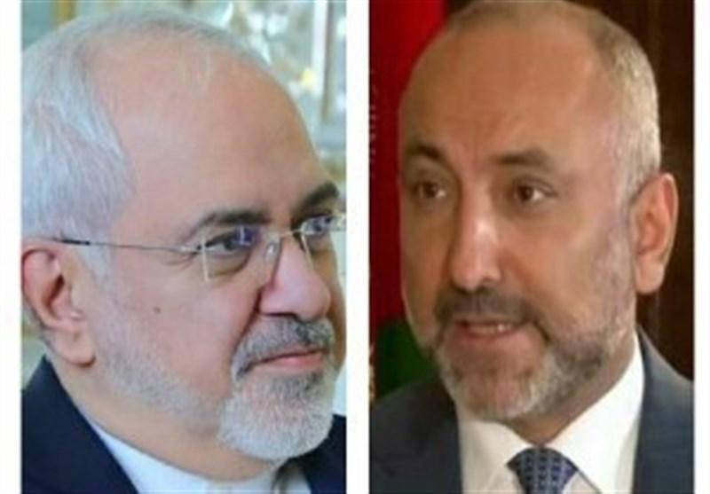 گفتگوی ظریف با سرپرست وزارت خارجه افغانستان و تأکید بر گسترش همکاری های دوجانبه