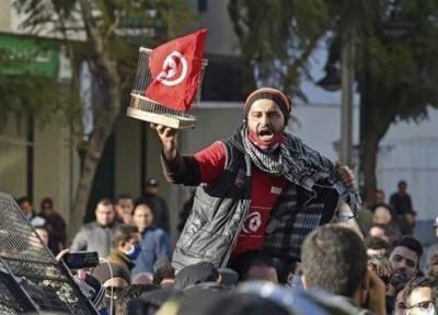 تظاهرات مجدد تونسی ها برای روشن شدن ابهامات مرگ یک جوان معترض