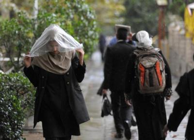 بارش باران در ارتفاعات تهران ، ساکنان جنوب و غرب استان منتظر گرد و خاک باشند