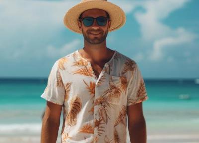 6 ایده عالی برای استایل پیراهن هاوایی مردانه