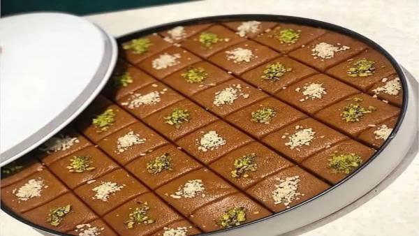 طرز تهیه حلوای عربی کشدار مجلسی با برترین دستور