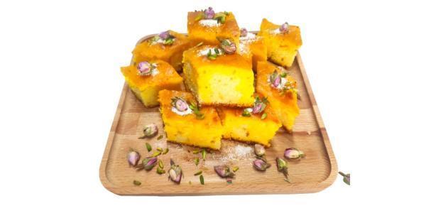 طرز تهیه کیک باقلوا زعفرانی خوشمزه طرز تهیه کیک باقلوا زعفرانی خوشمزه